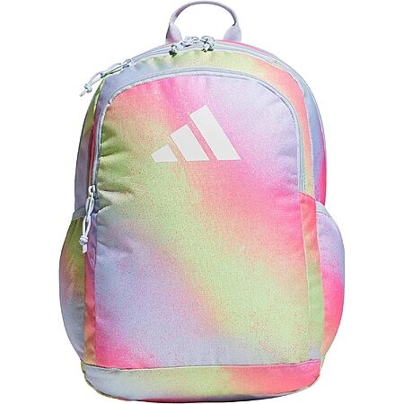 28L adidas Affiliate School Backpack Spray (Pulse Lime / Crystal Sky) $15.15