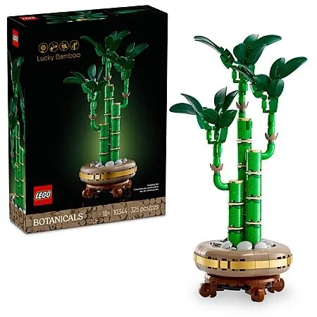 325-Piece LEGO Botanicals Lucky Bamboo Building Set (10344)