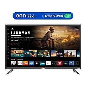 32" onn 720P HD VIZIO Smart TV $68 + Free Shipping