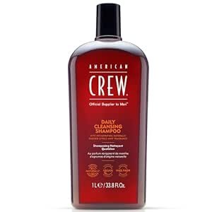 33.8-Ounce American Crew Daily Cleanser Shampoo for Men (Citrus Mint) $15.09 w/ S&S + Free Shipping w/ Prime or on $35+