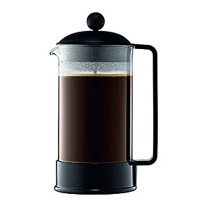 34-Oz Bodum Brazil French Press Coffee Maker (Black, Red) $19.99 + F/S w/ Prime or on Orders $35+
