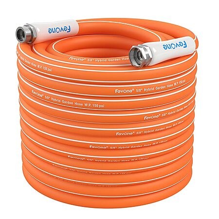 3' Hybrid Polymer Leader Hose for Hose Reels (Orange)
