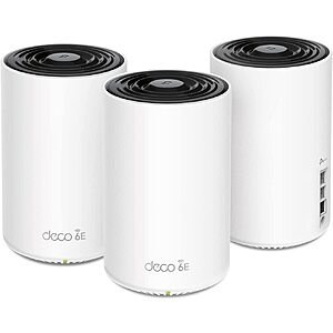 3 Pack TP-Link Deco XE75 Pro AXE5400 Tri-Band WiFi 6E Mesh System