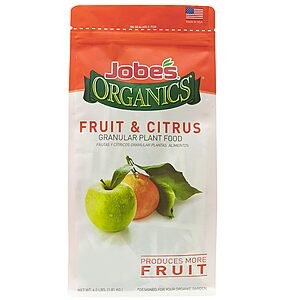 4-lb Bag Jobe’s Organics Granular Garden Fertilizer (Fruit & Citrus) $6.98 + Free Shipping w/ Prime or on $35+