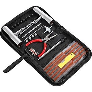 46-Piece QUNNIE Tire Repair Kit $12.43 + Free Shipping w/ Prime or on $35+