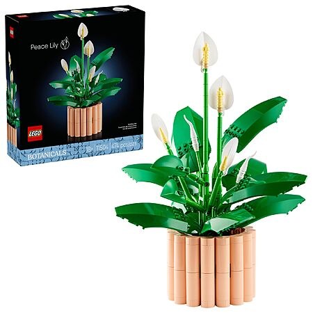 474-Pc LEGO Botanicals: Botanical Collection Peace Lily