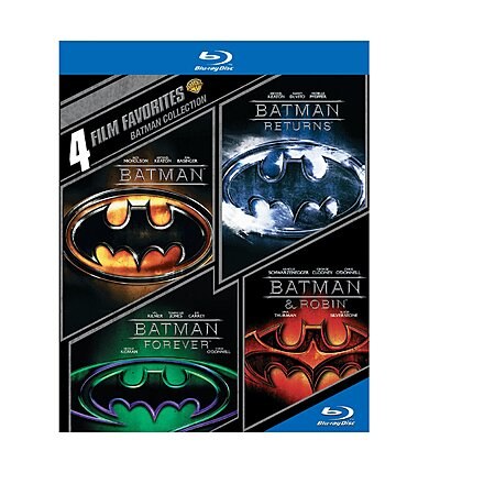 4 Film Favorites: Batman Blu Ray $10.99 Amazon.com