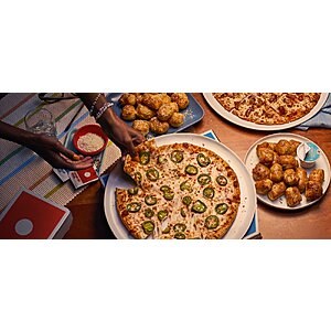 50% off Domino's Pizza May 6 through May 9