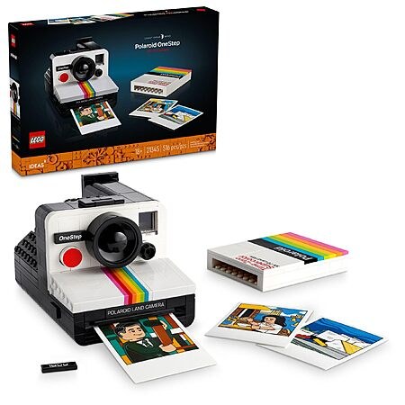 516-Piece LEGO Polaroid Camera Building Set $65.99 + Free Shipping