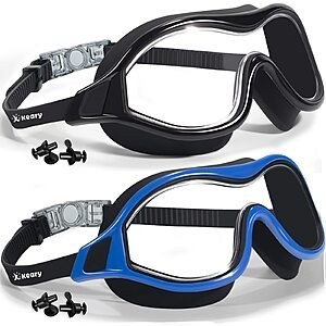 55% Off 2-Pack Keary Swim Goggles for Adults & Youth – $6.99
