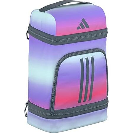 6-L adidas Excelerator Insulated Lunch Bag Lunchbox (Gradient Rose Tone Pink/Onix Grey)