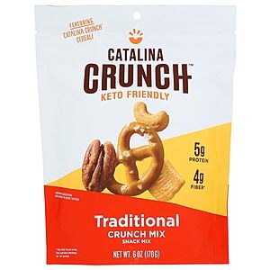 6-Pack 6-Ounce Catalina Crunch Traditional Snack Mix $13.85 + Free Shipping w/ Prime or on $35+
