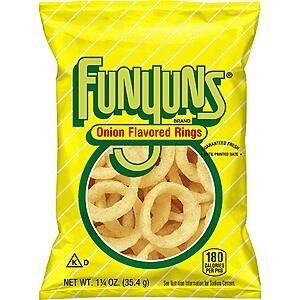 64-Pack 1.25-Ounce Funyuns Onion Flavored Rings $24.08 w/ S&S + Free Shipping w/ Prime or on $35+
