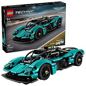 707-Piece LEGO Technic Aston Martin Valkyrie Building Set $32.2