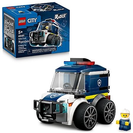 71 Pcs LEGO City Rides – Police Truck