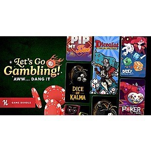 8-Item Lets Go Gambling Game Bundle (PC Digital Download) $12