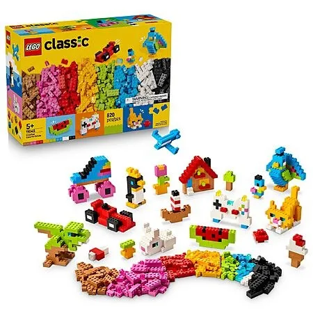 820-Piece LEGO Classic Creative Colorful Bricks