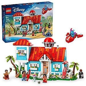 834-Pc LEGO Disney Lilo and Stitch Beach House (43268) $60.99 + Free Shipping