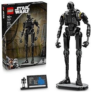 845-Piece LEGO Star Wars Andor K-2SO Security Droid Building Set (75434) $71.99 + Free Shipping