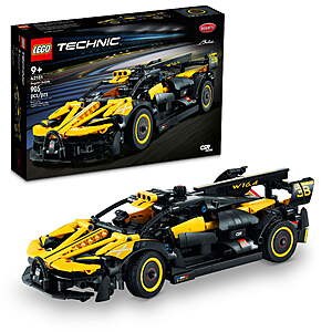 905 pieces LEGO Technic Bugatti Bolide Race Car Model Building Set 42151 $31.99+FS Walmart