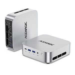 ACEMAGICIAN M1 Mini PC: Ryzen 7 7735HS, Radeon 680M, 24GB, 512GB SSD $401