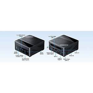 ACEMAGIC F5A H255 Mini PC: Ryzen 7 H 255, 24GB LPDDR5X, 1TB Gen4 SSD, USB4, 2.5G Lan, OCuLink, Win11P @ $521.55 + F/S