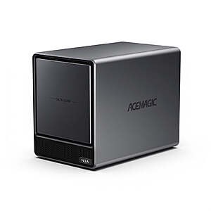 ACEMAGIC N3A NAS Barebone: Ryzen R2544, 2x DDR4, 2x M.2 PCIe 3.0, 4x SATA 3.0, 2.5G Lan @ $279 + F/S