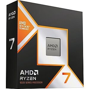 AMD Ryzen 7 9800X3D 8-core 4.7Ghz Computer Processor $385.49 + Free Shipping