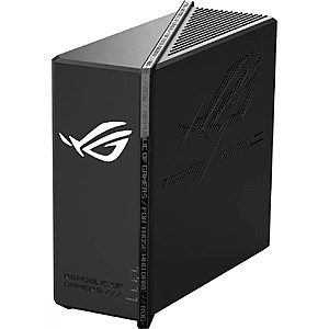 ASUS - ROG Strix GS-BE18000 Tri-Band Wi-Fi 7 Gaming Router - Black $299.99 Bestbuy.com
