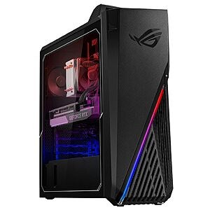 ASUS ROG Strix GA15 Gaming Desktop PC (Cert. Refurb): Ryzen 7 5800X, GTX 1660 Ti, 16GB DDR4, 1TB SSD $399