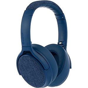 Active Noise Cancelling Bluetooth Headphones w/ Built-in Microphone (Blue) $19.99 + Free Shipping w/ Prime or on $35+