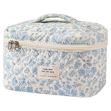 Amazon – Gosect Large Floral Makeup & Toiletry Bag - $5.99 w/ Code