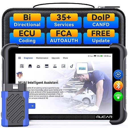Amazon – MUCAR 892BT Bidirectional OBD2 Scan Tool - $497.69 w/ Code