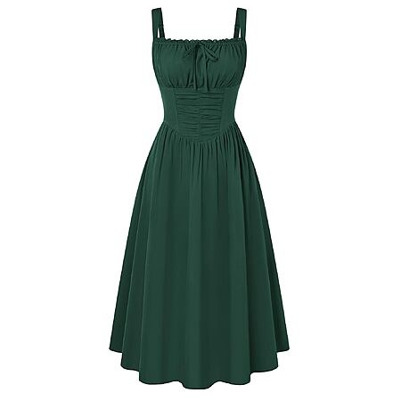 Amazon – Scarlet Darkness Women's Corset Midi Dress - $18.00 w/ Code