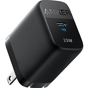 Anker 25W Wall Charger Block (Black) $6.99 + Free Shipping