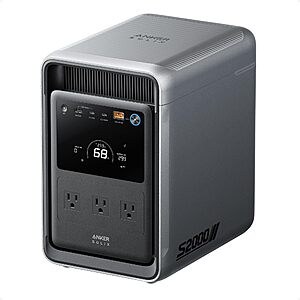 Anker SOLIX S2000 1500W 2010Wh LFP Power Station $599.99 + Free S&H
