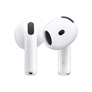 Apple AirPods 4 Wireless Earbuds, Bluetooth Headphones, with Active Noise Cancellation $148, amazon