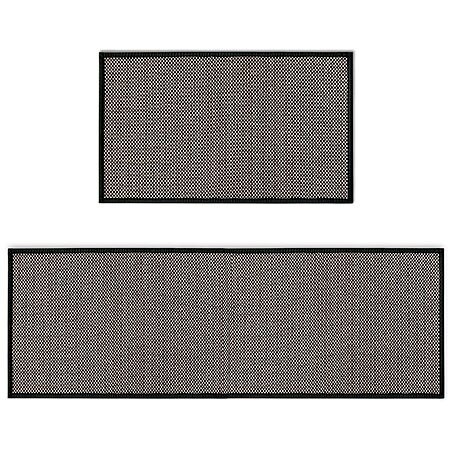 Artoid Mode Non-Skid Kitchen Rugs and Mats Set of 2-17x29 + 17x47 $12.99