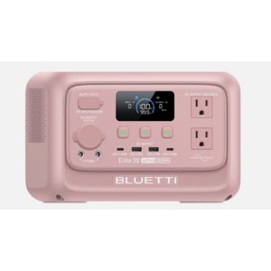 BLUETTI Elite 30 V2 288Wh Pink Portable Power Station Generator for Travel $219