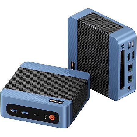 BOSGAME E5 Mini PC: Ryzen 3 5300U (4C/8T), 8GB DDR4 RAM, 256GB SSD, Win 11 Pro