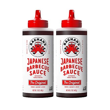 Bachan's Japanese Barbecue Sauce, The Original, 17 Oz Bottle (Pack of 2)~