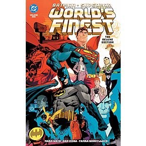 Batman/Superman: World's Finest: Deluxe Edition Vol. 1 Hardcover Book (Issues #1-11) $33.53 + Free Shipping w/ Prime or on $35+