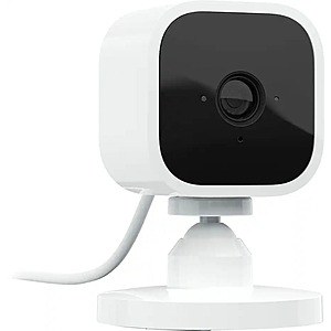 Blink Mini 1080p Indoor Plug-In Smart Security Camera w/ Night Vision & 2-Way Audio (White) $9.99 + Free Store Pickup at Best Buy