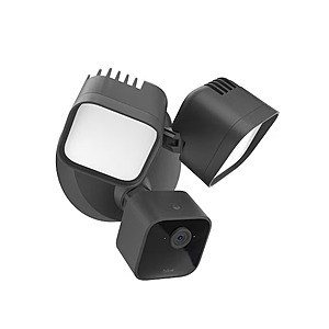 Blink Wired Floodlight Camera (Black or White) $29.99