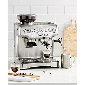Breville Stainless Steel Barista Express Espresso Machine (Die Cast) $499.95, Breville Bambino Plus $399.95 + $20 per $100+ Star Money + Free Shipping