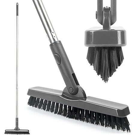 CELOX V-Shape Grout Cleaning Brush w/ Long Rotating Handle $7.90
