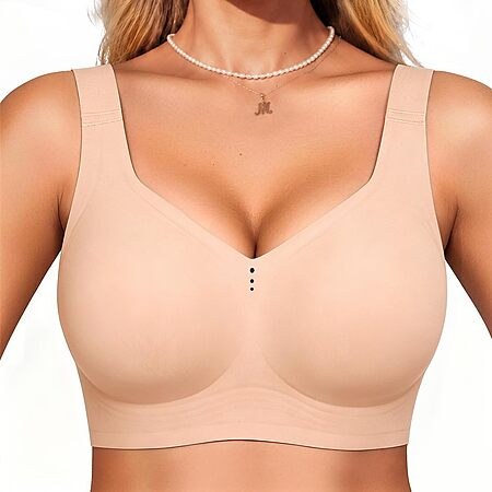 COCOMARTS Jelly Bras for Women No Underwire Full Coverage Push Up Bra S