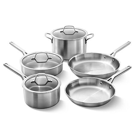 Calphalon Stainless Steel Cookware Sets: 8-Piece $149.99, 10-Piece (Classic) $126.34 & More + Free Shipping