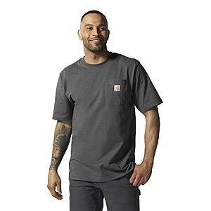 Carhartt Men's Iconic K87 Pocket T-Shirt (Carbon Heather) $13.68 + Free Shipping w/ Prime or on orders over $35