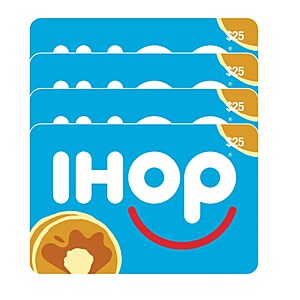 Costco Members - IHOP Four Restaurant $25 eGift Cards ($100 Value) - $69.99